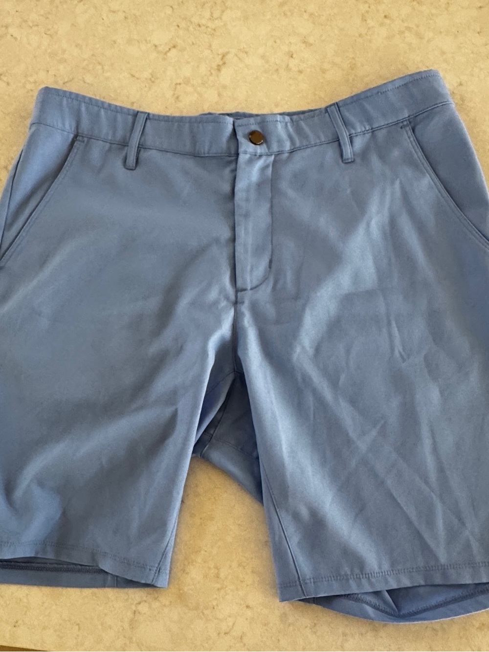 Men's Sunday Swagger Everywear Shorts - Baby Blue - 34”